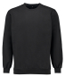 Preview: Das schwarze bioaktive Sweatshirt verhindert auch bei köperlicher Aktivität zuverlässig die Entstehung von Schweißgeruch auf der Faser.